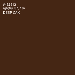 #452513 - Deep Oak Color Image